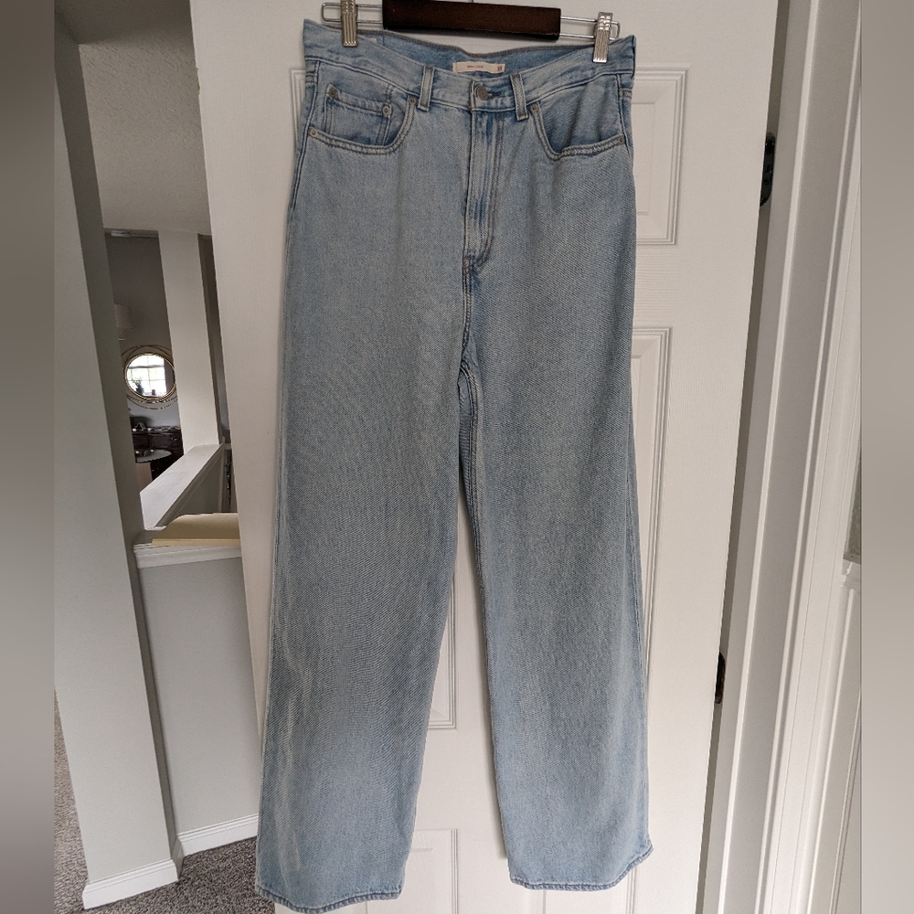 Levi's premium high loose baggy jeans